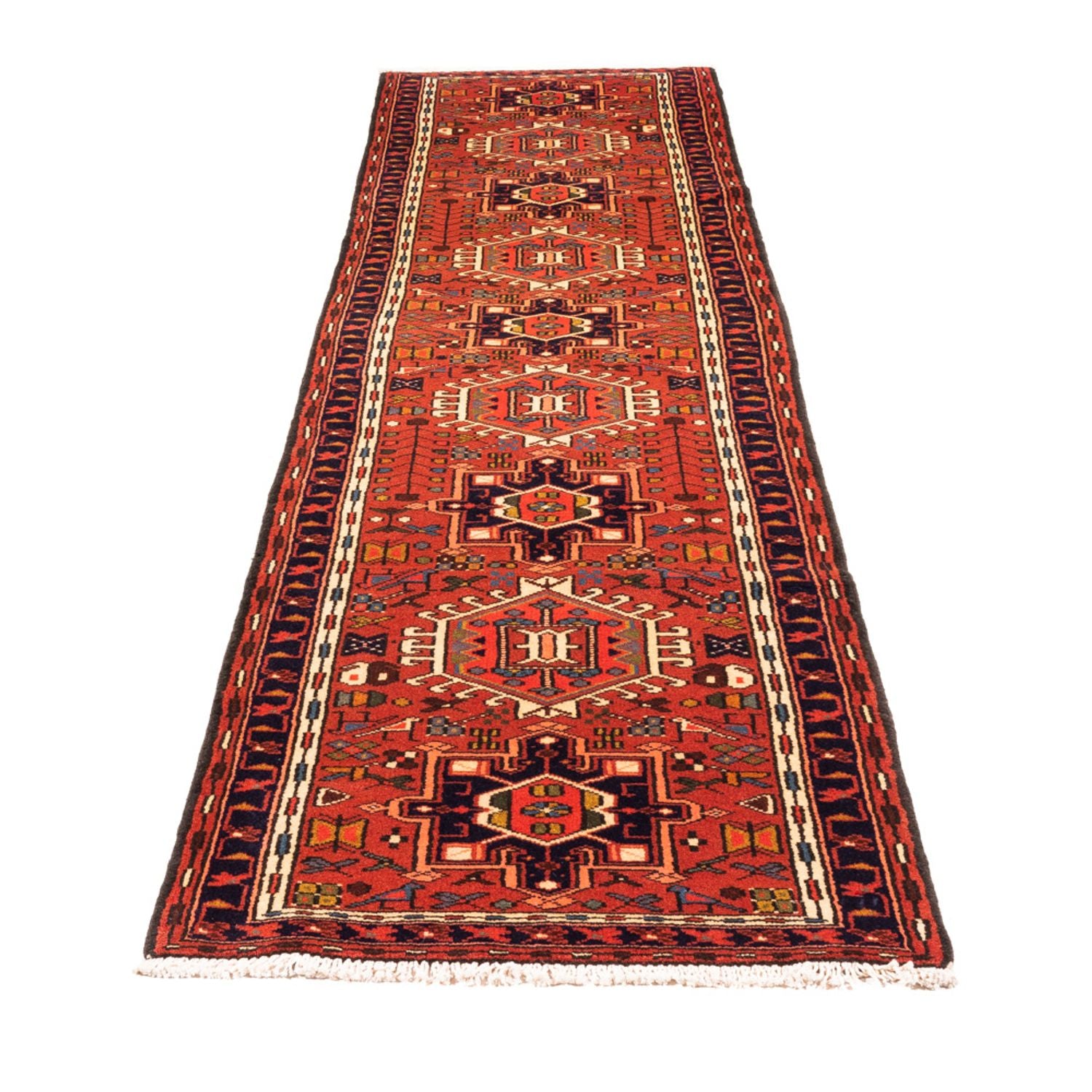 Alfombra de pasillo Alfombra persa - Nómada - 300 x 70 cm - rojo