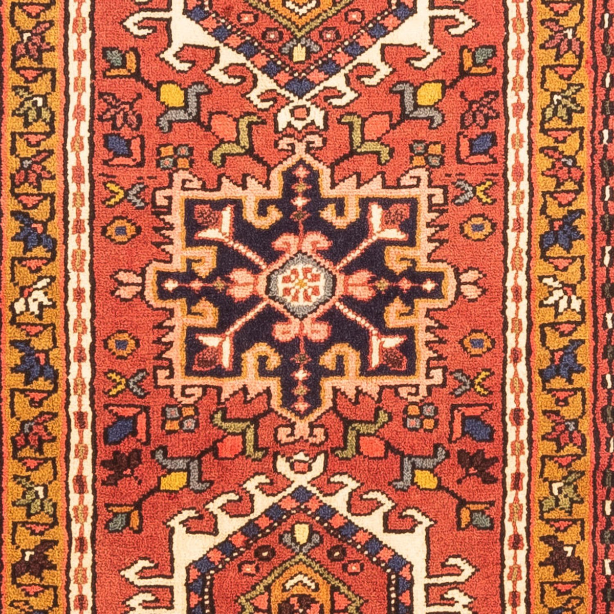 Alfombra de pasillo Alfombra persa - Nómada - 300 x 70 cm - rojo