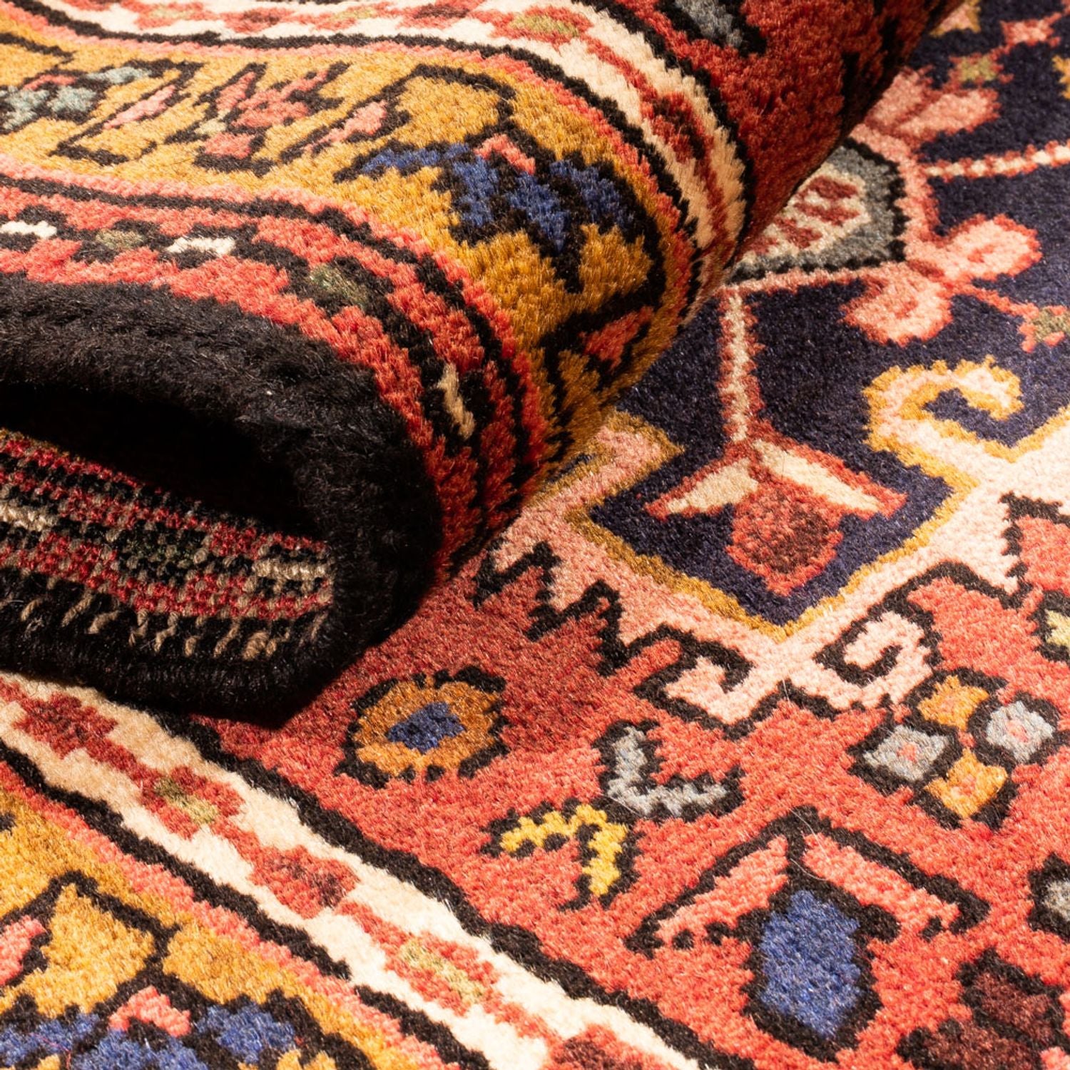 Alfombra de pasillo Alfombra persa - Nómada - 300 x 70 cm - rojo
