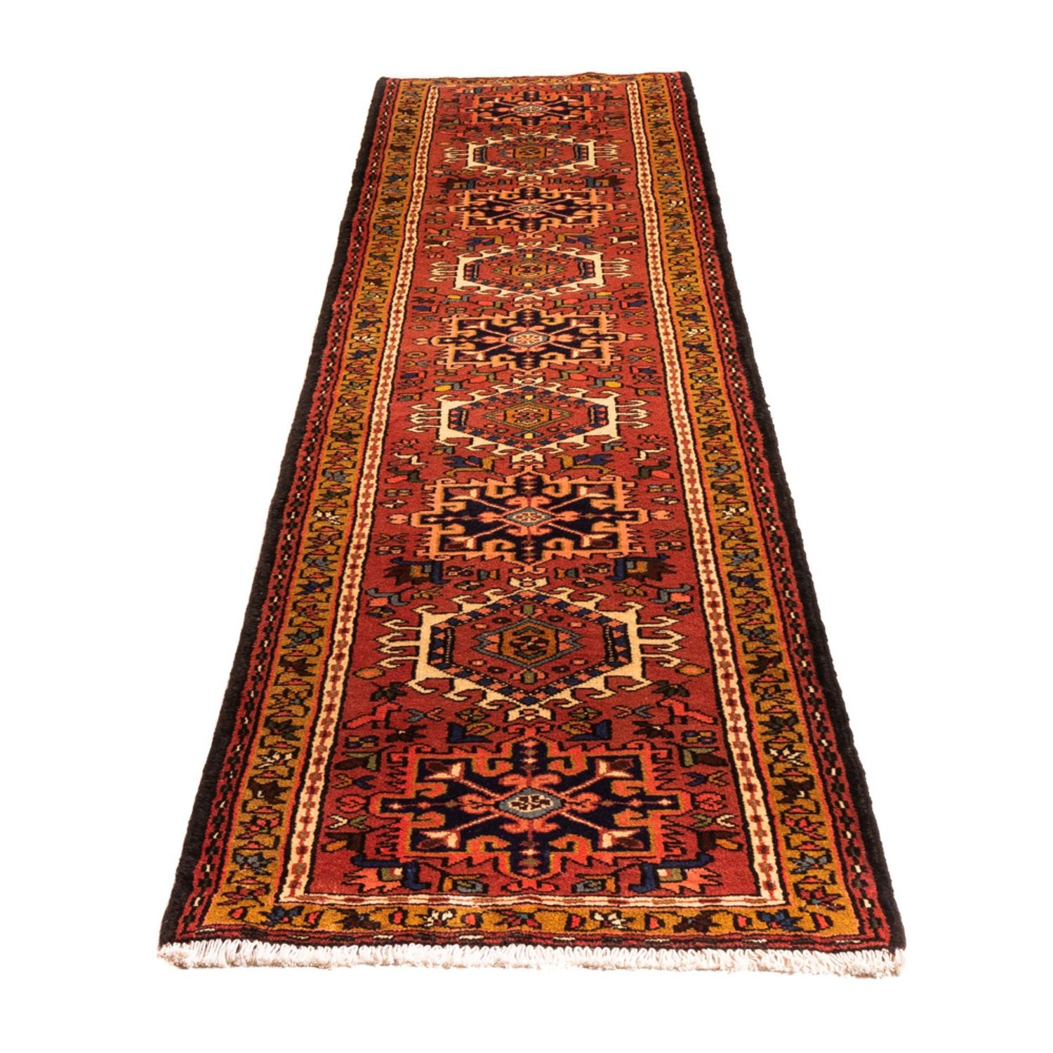 Alfombra de pasillo Alfombra persa - Nómada - 300 x 70 cm - rojo