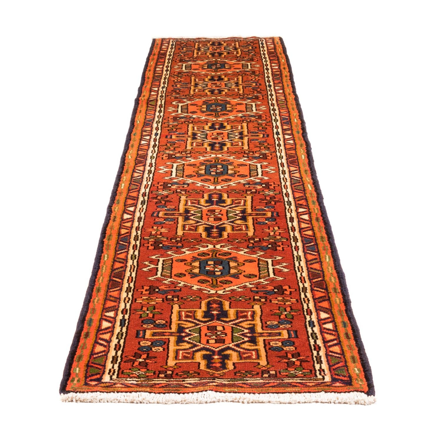 Alfombra de pasillo Alfombra persa - Nómada - 316 x 71 cm - rojo