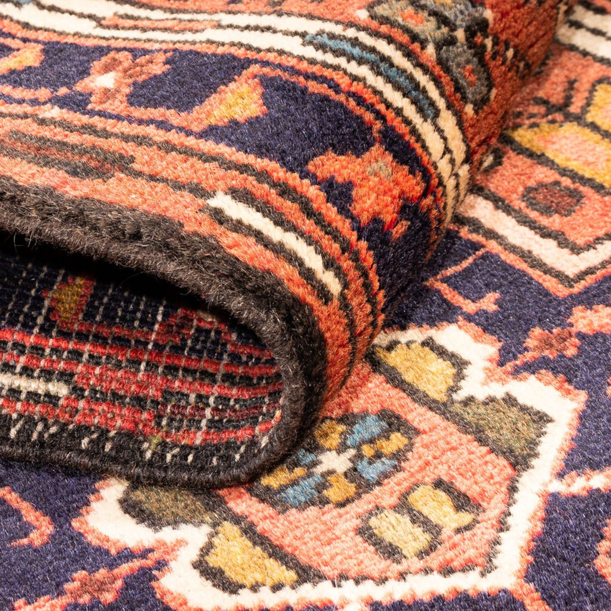 Alfombra de pasillo Alfombra persa - Nómada - 306 x 68 cm - rojo