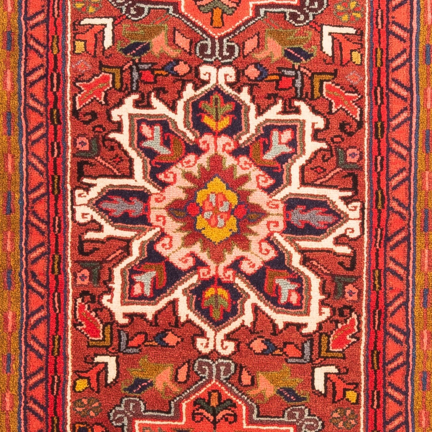 Alfombra de pasillo Alfombra persa - Nómada - 296 x 73 cm - rojo