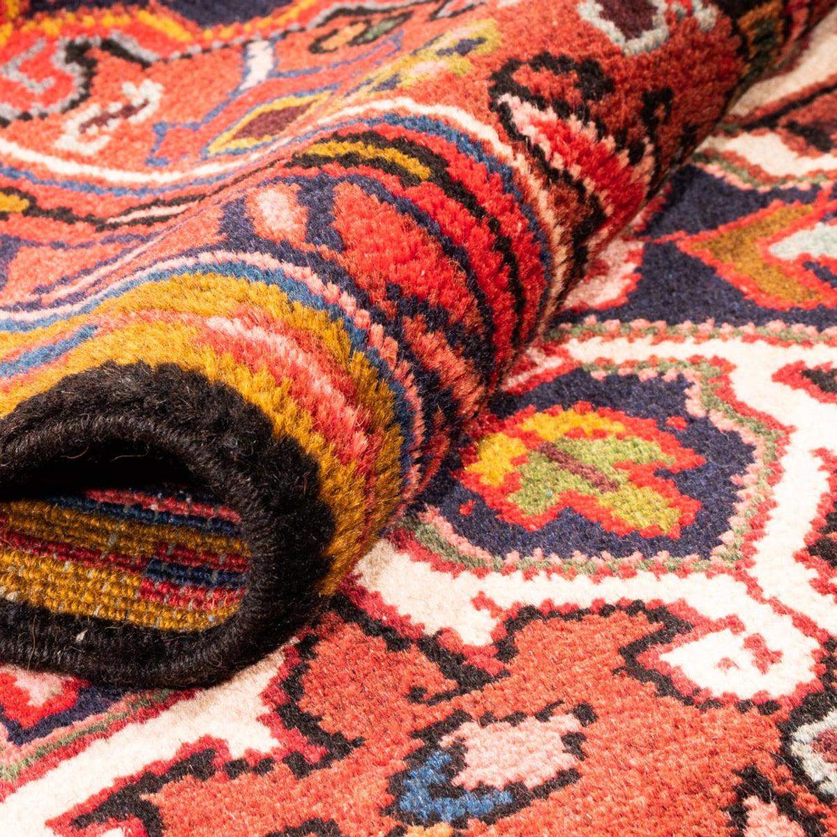 Alfombra de pasillo Alfombra persa - Nómada - 296 x 73 cm - rojo