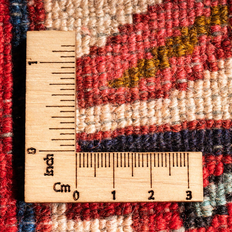 Alfombra de pasillo Alfombra persa - Nómada - 296 x 73 cm - rojo
