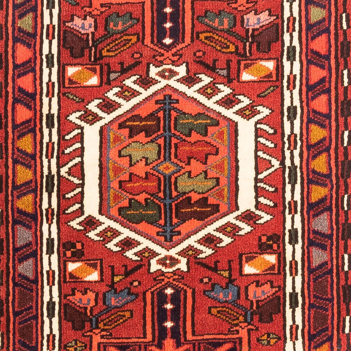 Alfombra de pasillo Alfombra persa - Nómada - 288 x 70 cm - rojo