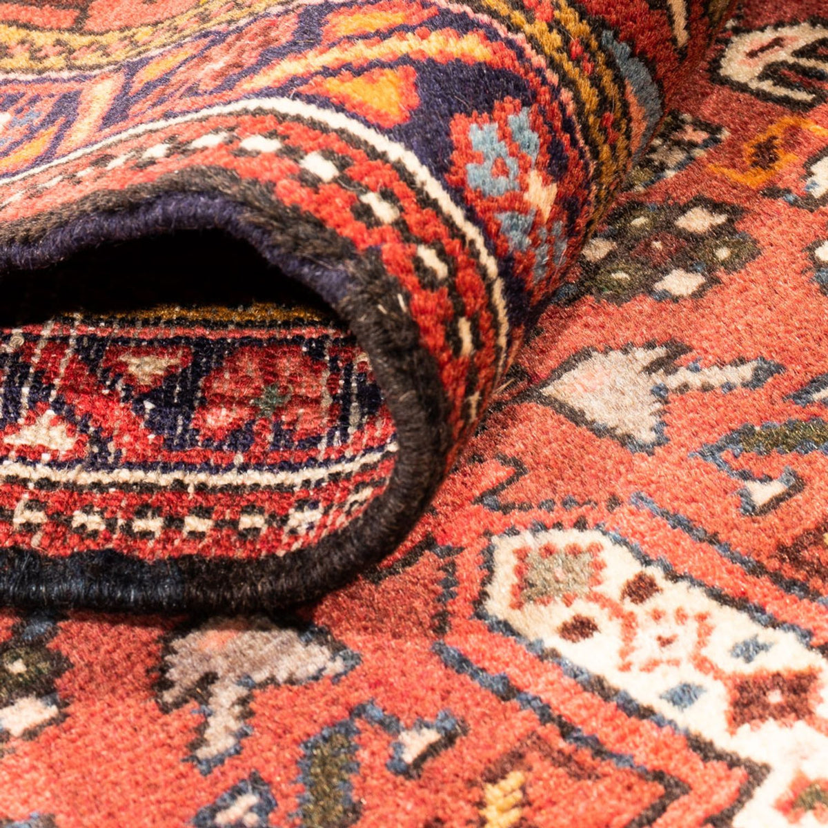 Alfombra de pasillo Alfombra persa - Nómada - 272 x 67 cm - rojo