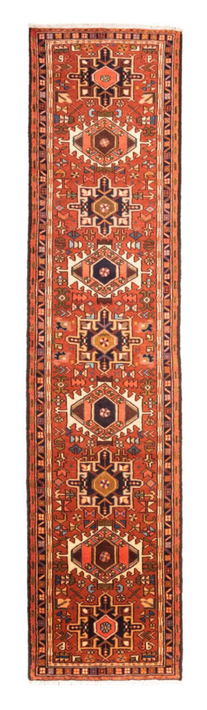 Alfombra de pasillo Alfombra persa - Nómada - 283 x 70 cm - rojo