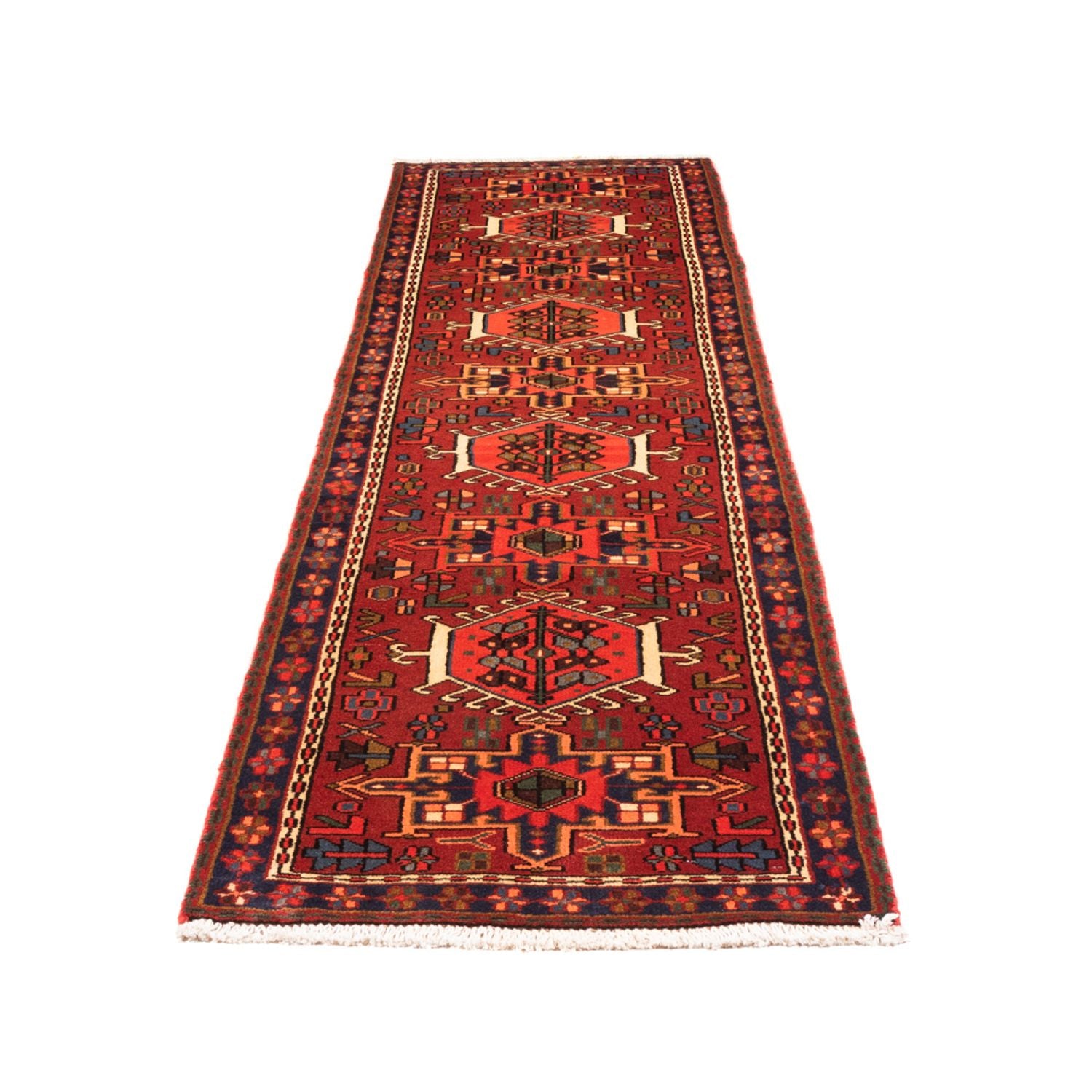 Alfombra de pasillo Alfombra persa - Nómada - 286 x 72 cm - rojo