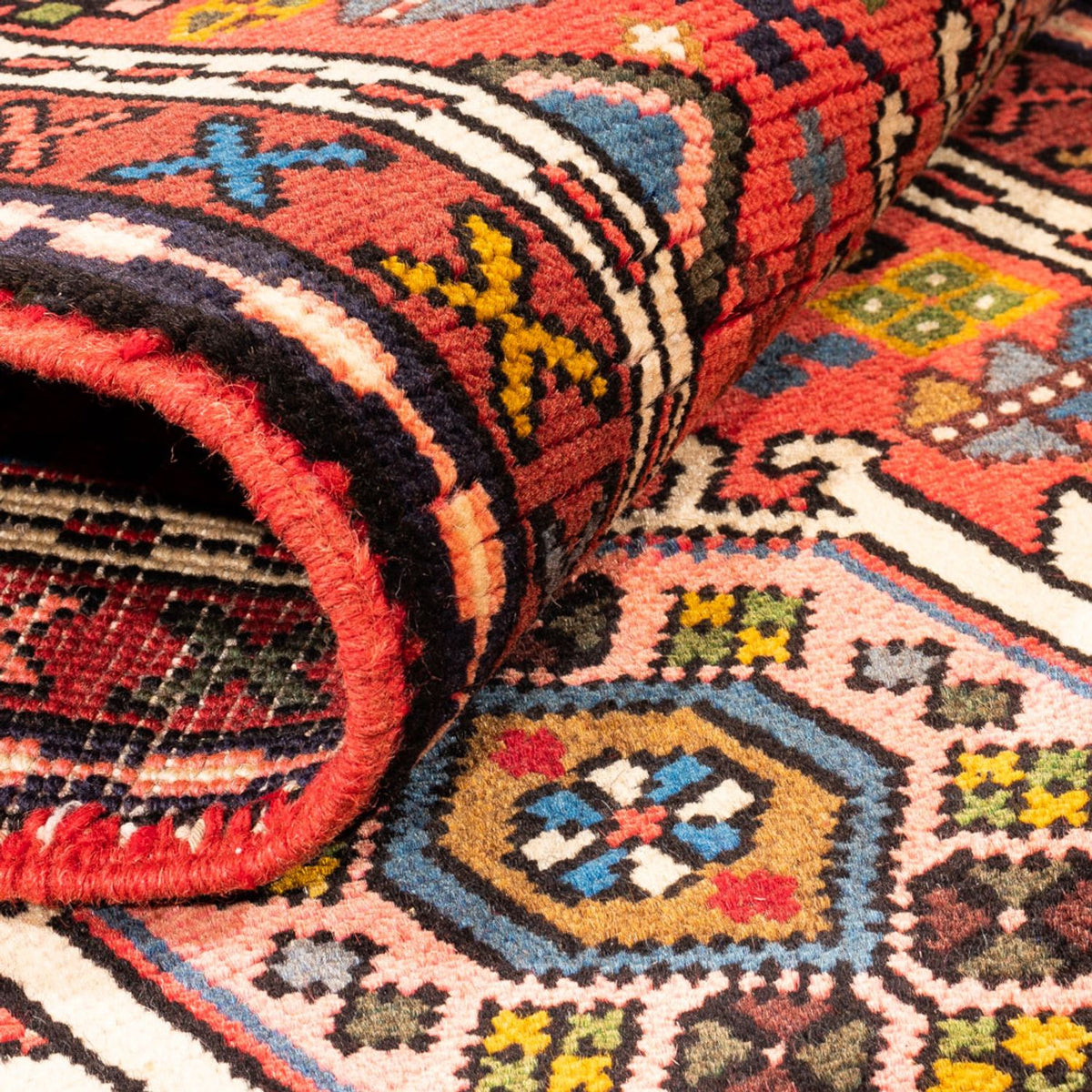 Alfombra de pasillo Alfombra persa - Nómada - 292 x 72 cm - rojo