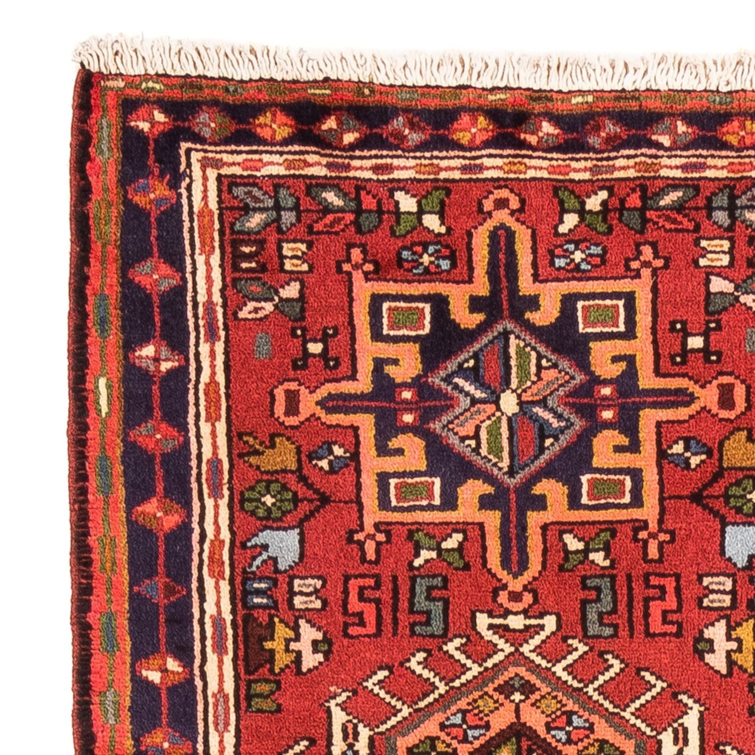 Alfombra de pasillo Alfombra persa - Nómada - 286 x 70 cm - rojo