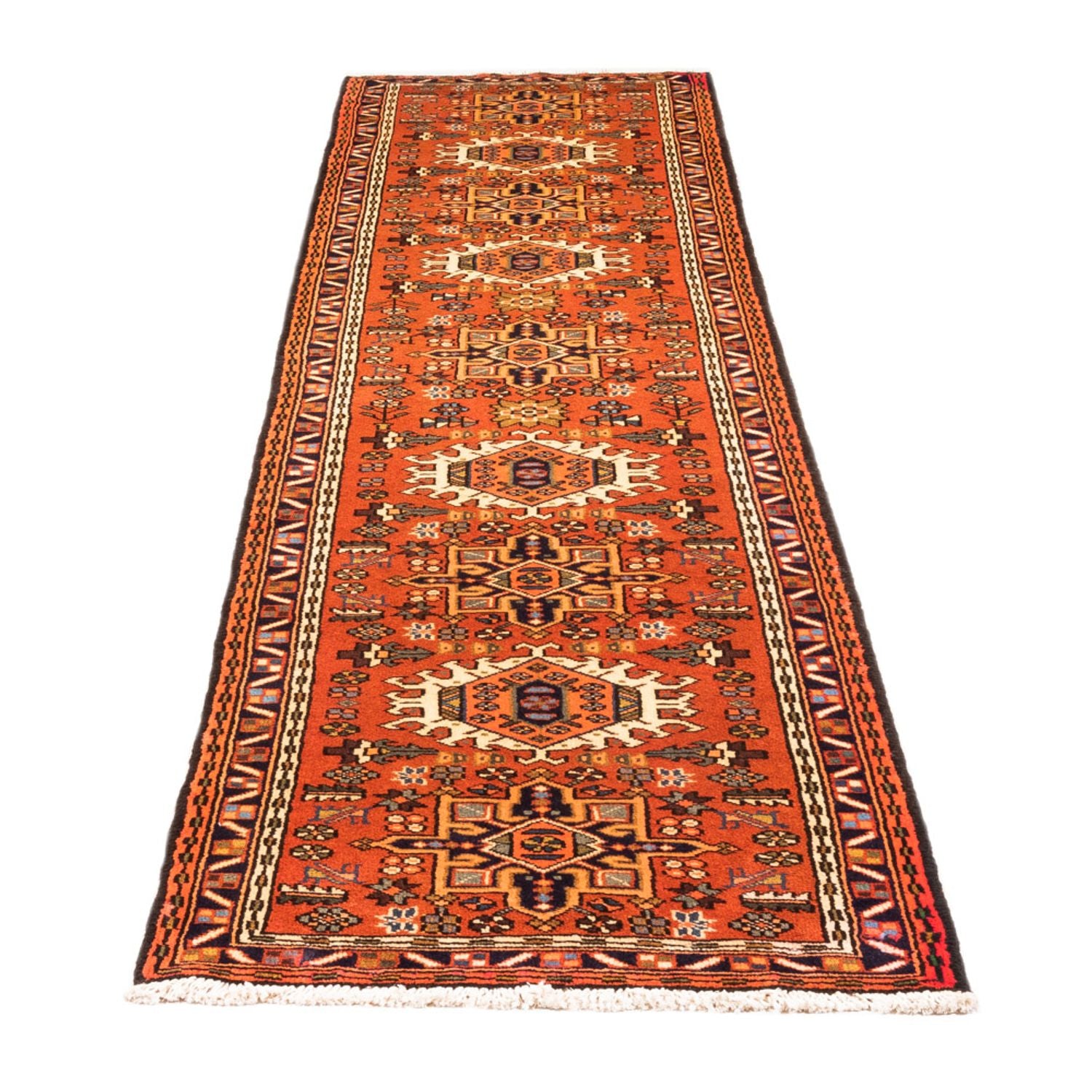 Alfombra de pasillo Alfombra persa - Nómada - 300 x 74 cm - rojo