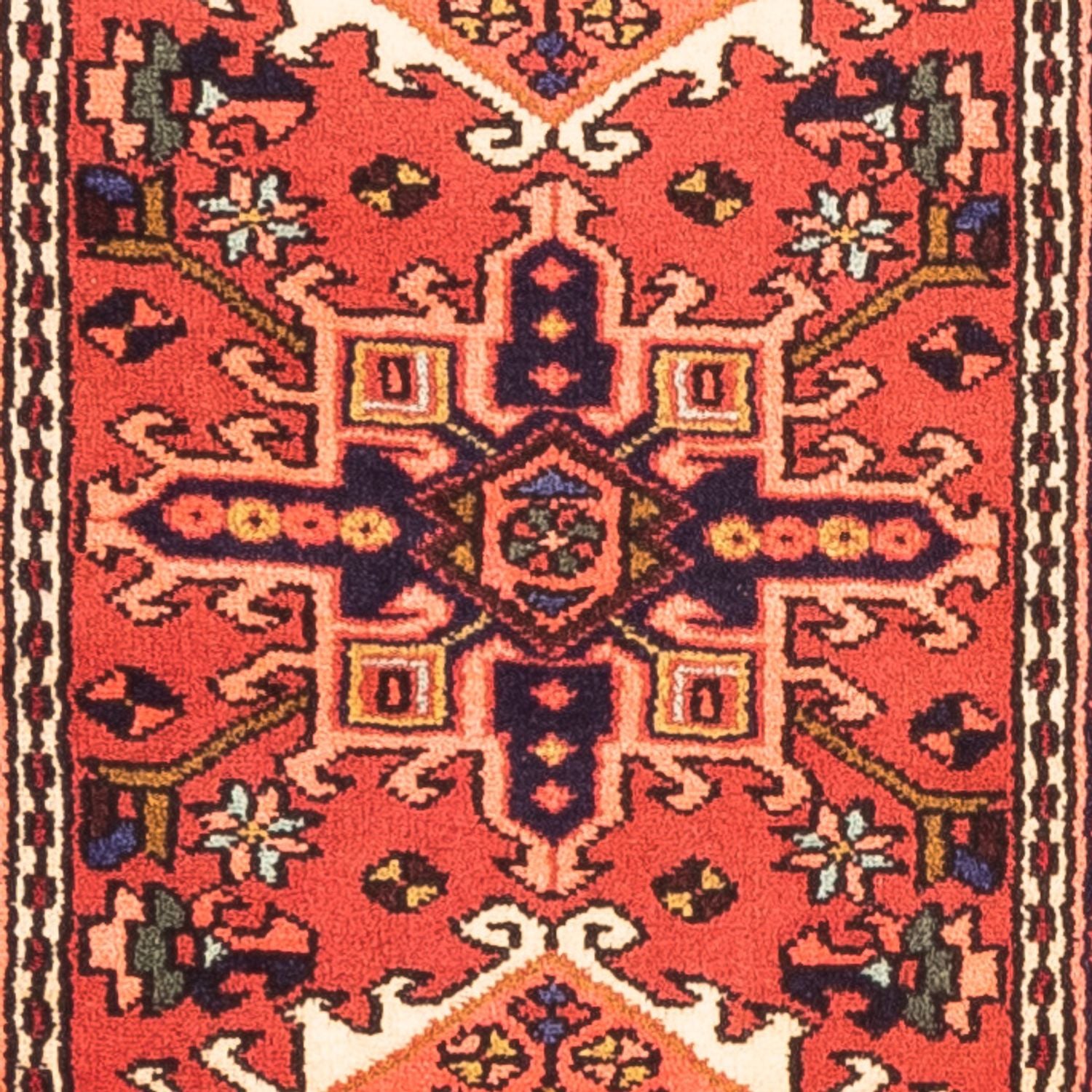 Alfombra de pasillo Alfombra persa - Nómada - 295 x 62 cm - rojo