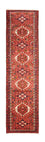 Alfombra de pasillo Alfombra persa - Nómada - 286 x 75 cm - rojo