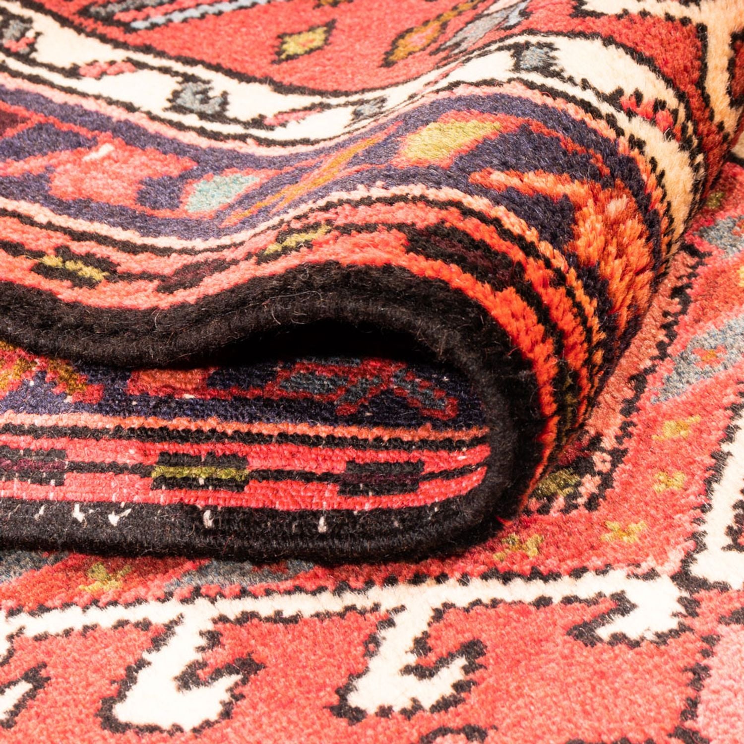 Alfombra de pasillo Alfombra persa - Nómada - 276 x 75 cm - rojo
