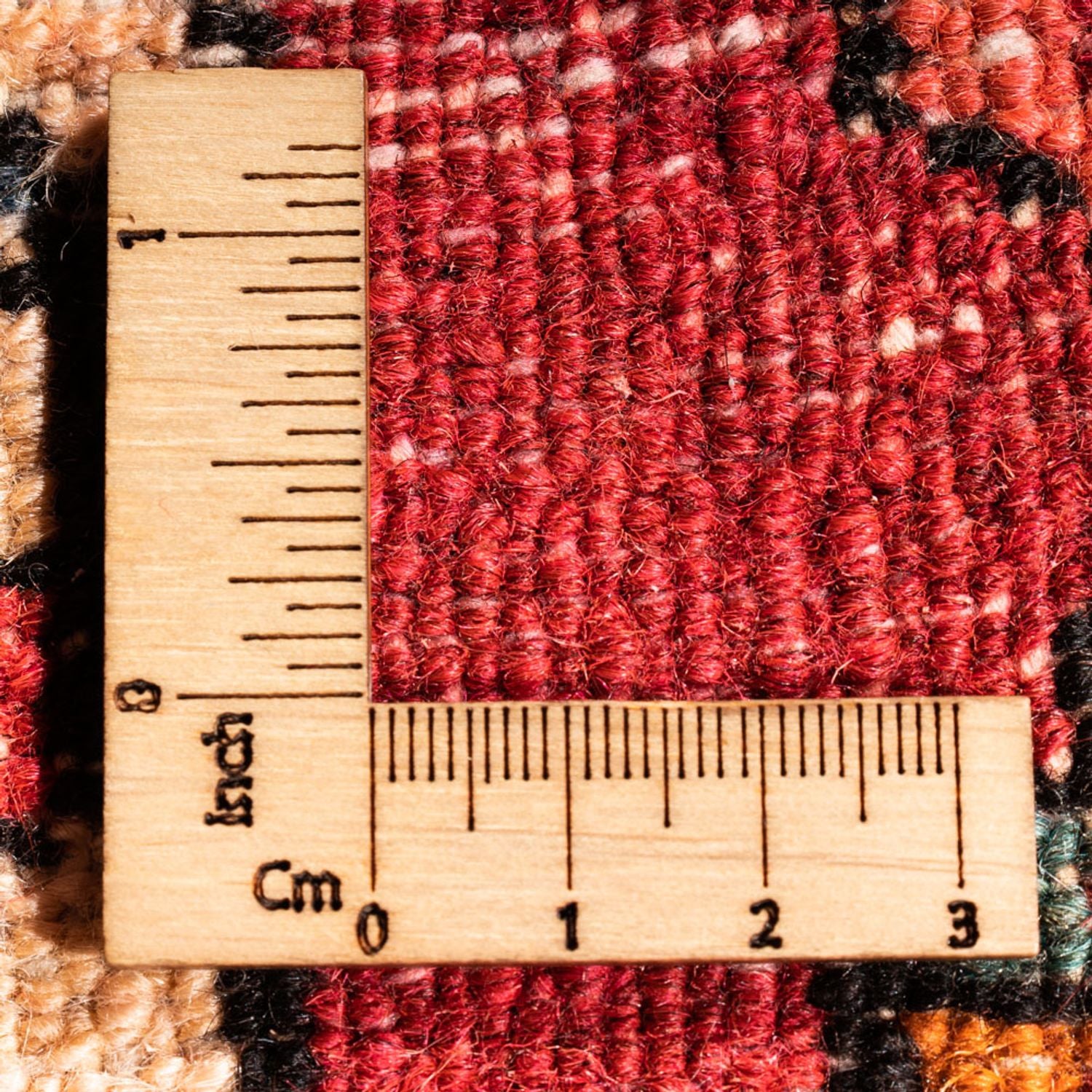 Alfombra de pasillo Alfombra persa - Nómada - 276 x 75 cm - rojo