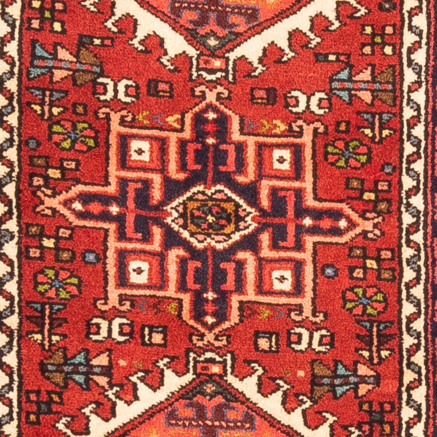 Alfombra de pasillo Alfombra persa - Nómada - 287 x 64 cm - rojo
