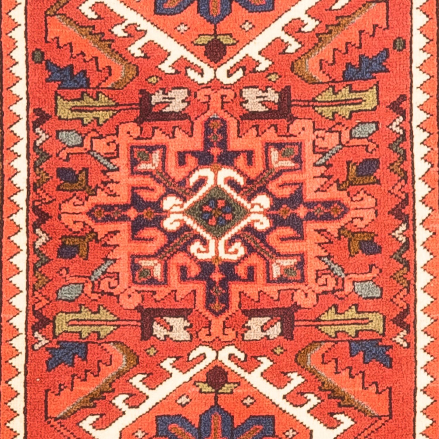 Alfombra de pasillo Alfombra persa - Nómada - 274 x 70 cm - rojo
