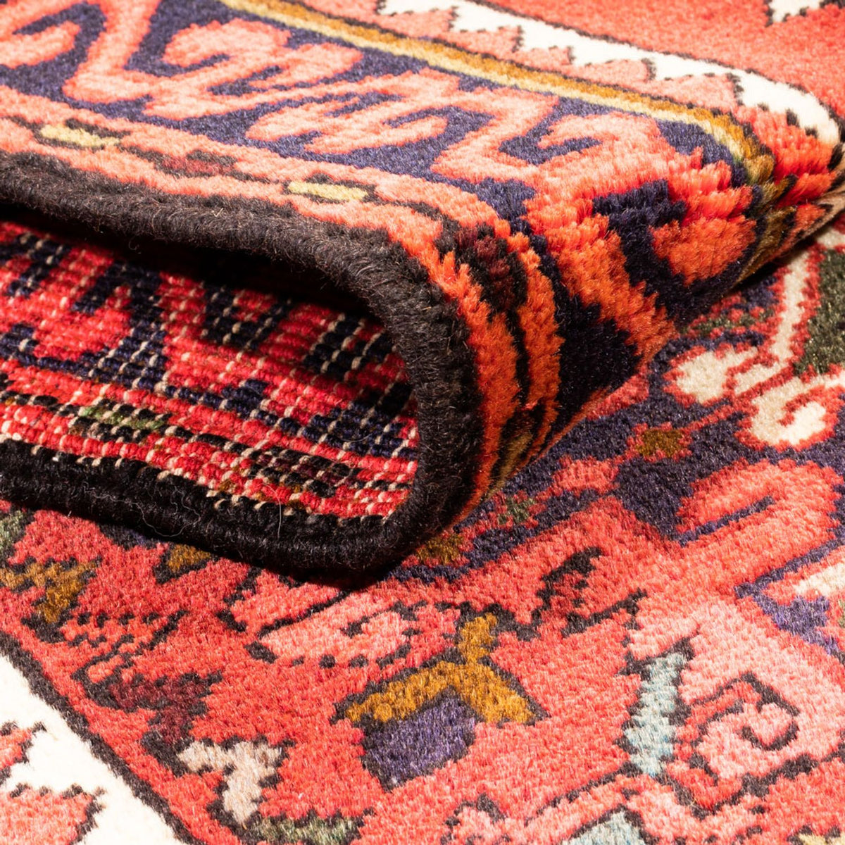 Alfombra de pasillo Alfombra persa - Nómada - 274 x 70 cm - rojo