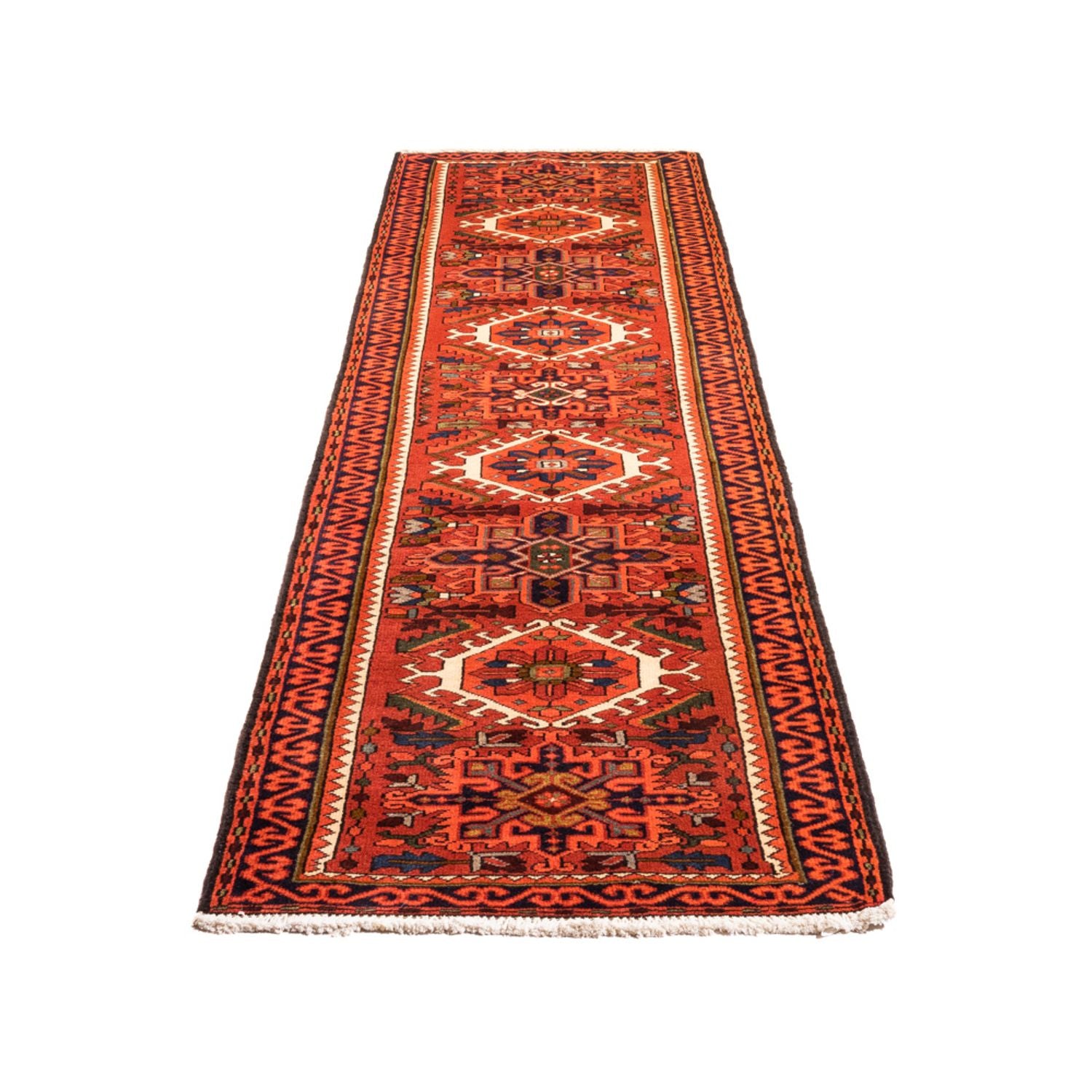 Alfombra de pasillo Alfombra persa - Nómada - 274 x 70 cm - rojo