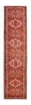 Alfombra de pasillo Alfombra persa - Nómada - 296 x 75 cm - rojo