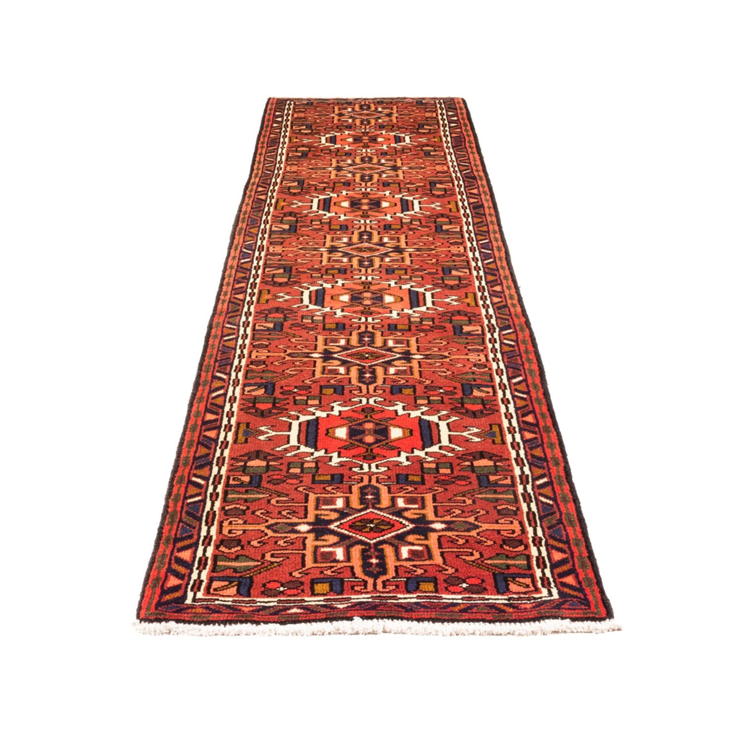 Alfombra de pasillo Alfombra persa - Nómada - 296 x 75 cm - rojo