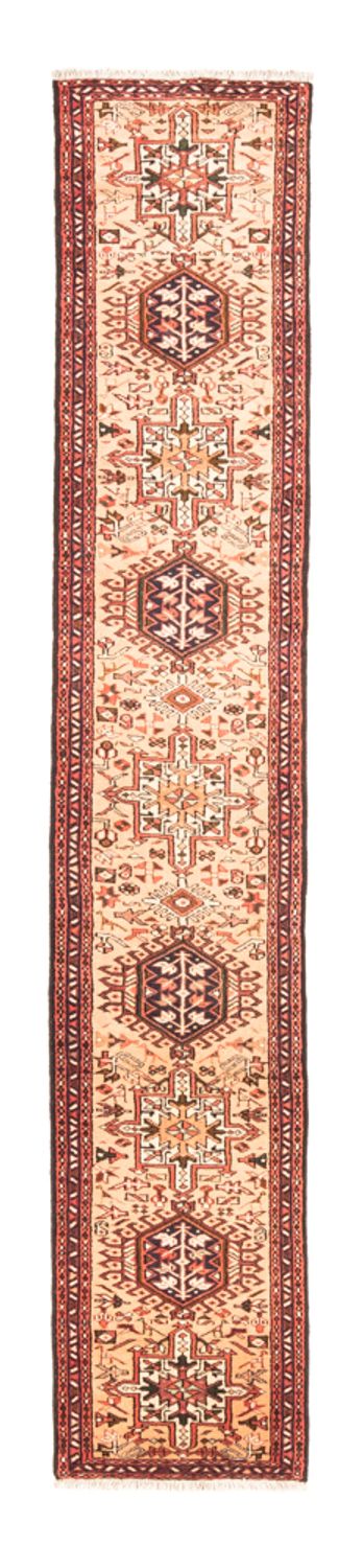 Alfombra de pasillo Alfombra persa - Nómada - 322 x 58 cm - crema