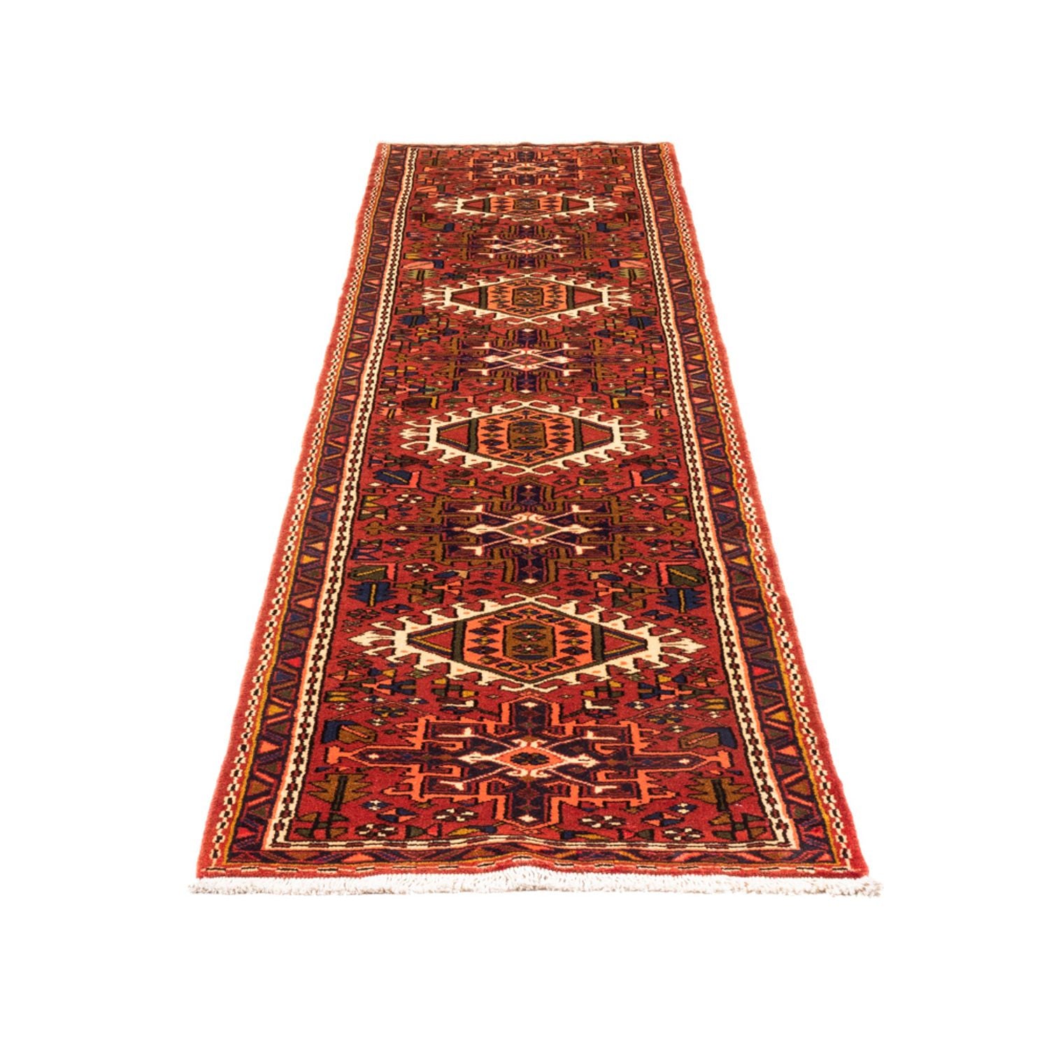 Alfombra de pasillo Alfombra persa - Nómada - 280 x 71 cm - rojo