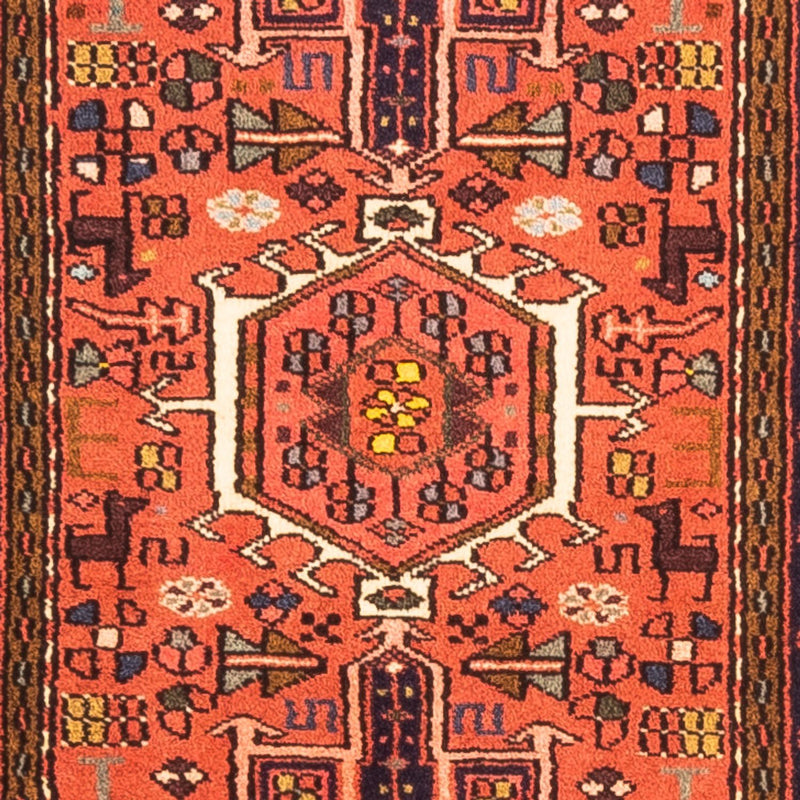 Alfombra de pasillo Alfombra persa - Nómada - 277 x 70 cm - rojo