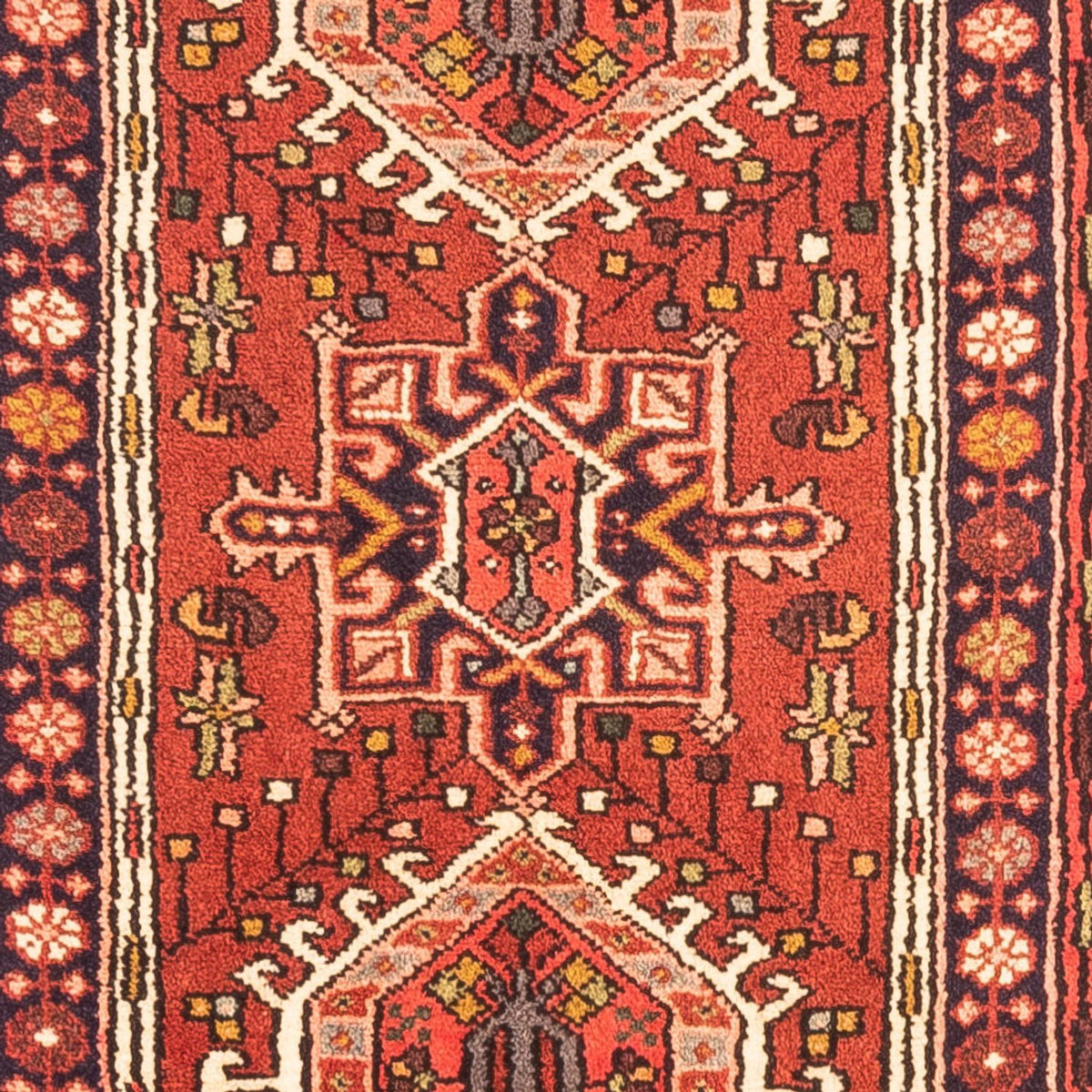 Alfombra de pasillo Alfombra persa - Nómada - 287 x 66 cm - rojo