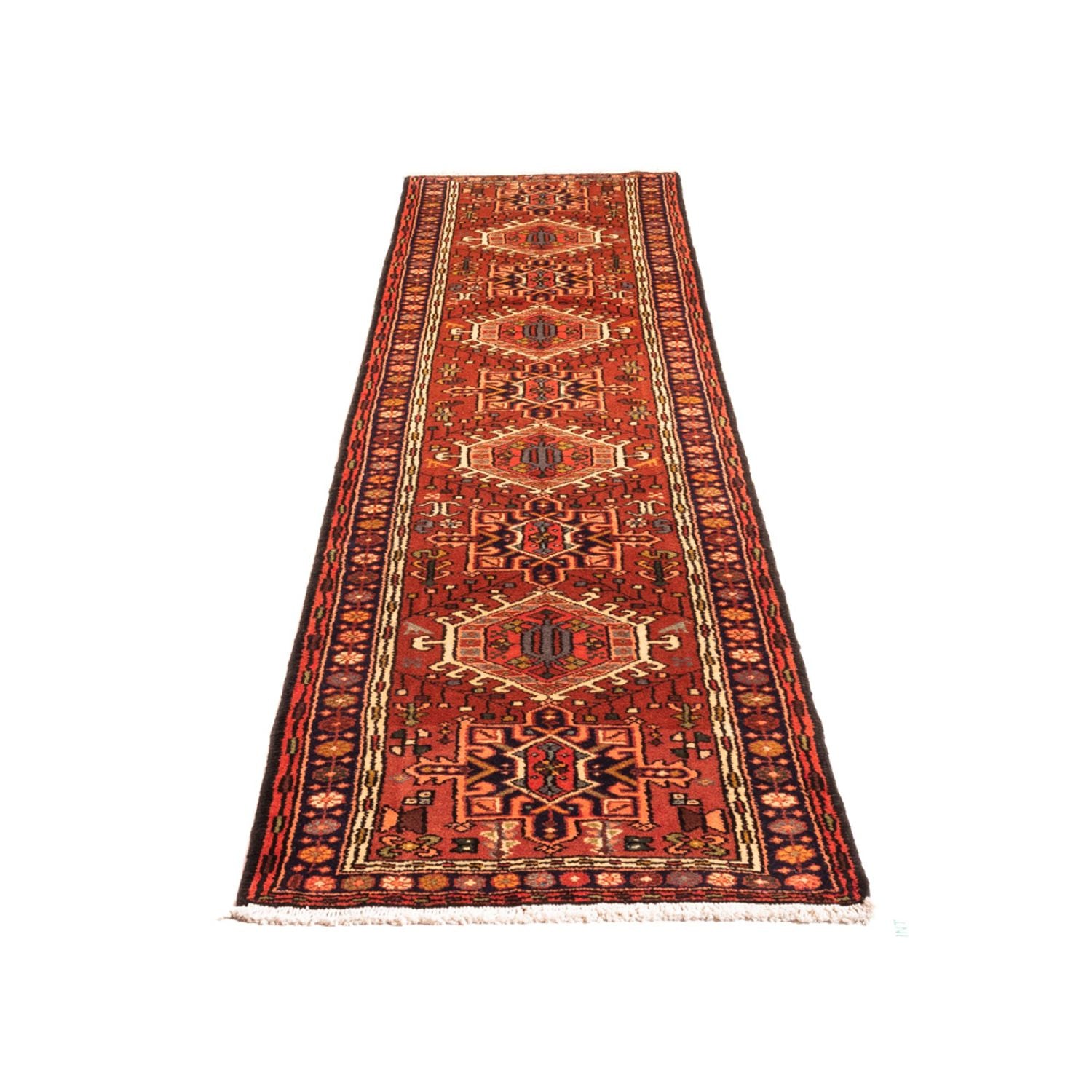 Alfombra de pasillo Alfombra persa - Nómada - 287 x 66 cm - rojo