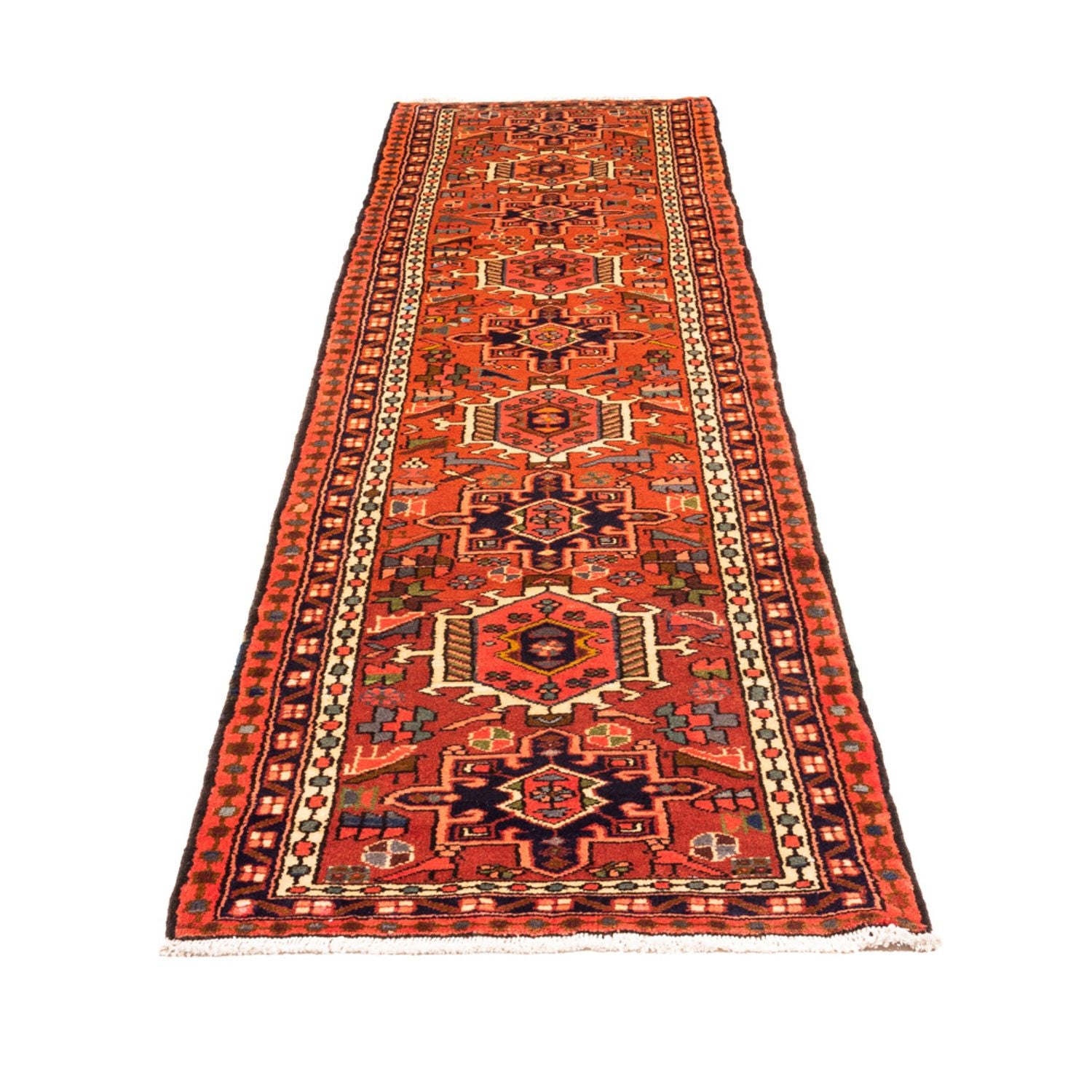 Alfombra de pasillo Alfombra persa - Nómada - 292 x 72 cm - rojo