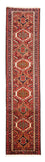 Alfombra de pasillo Alfombra persa - Nómada - 284 x 68 cm - rojo