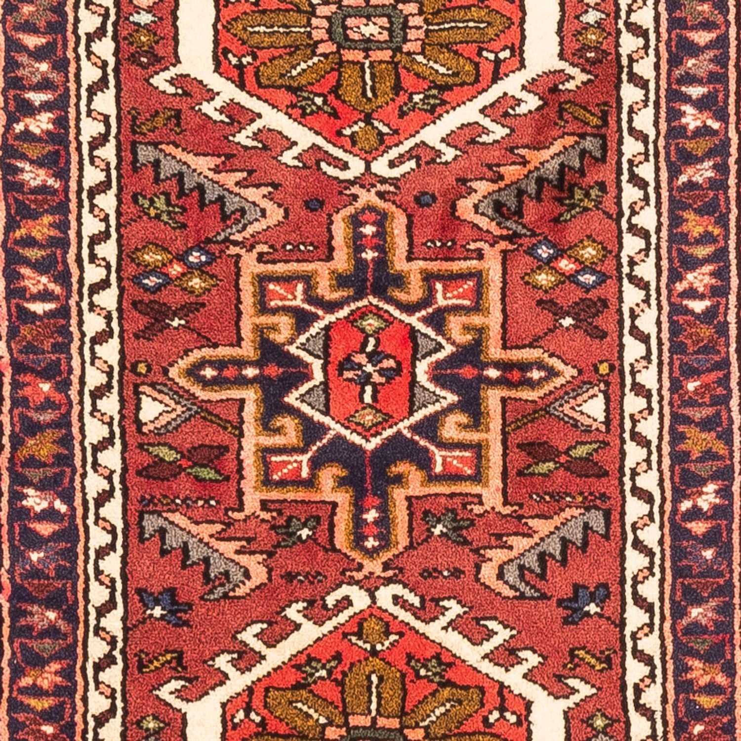 Alfombra de pasillo Alfombra persa - Nómada - 284 x 68 cm - rojo