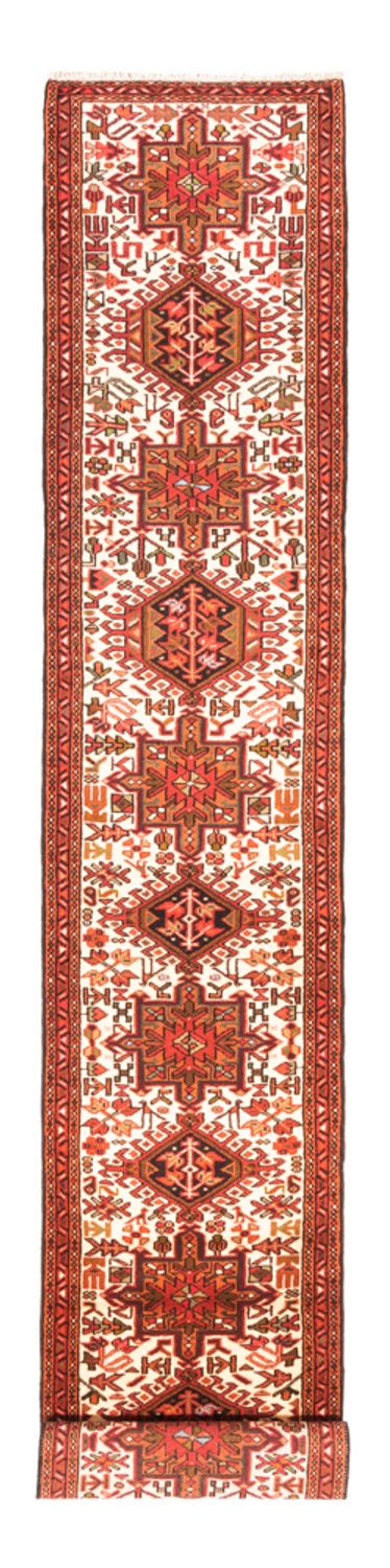 Alfombra de pasillo Alfombra persa - Nómada - 468 x 74 cm - crema