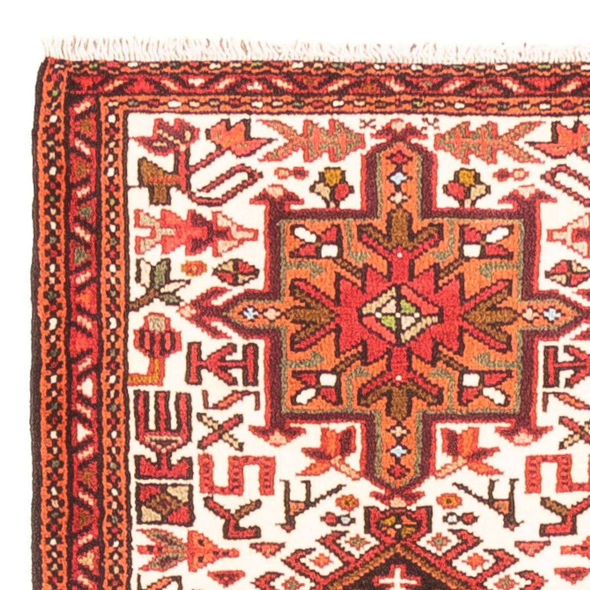 Alfombra de pasillo Alfombra persa - Nómada - 468 x 74 cm - crema