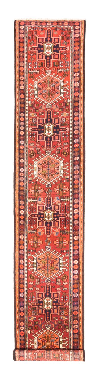 Alfombra de pasillo Alfombra persa - Nómada - 400 x 70 cm - rojo