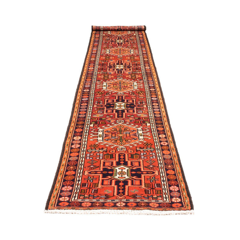 Alfombra de pasillo Alfombra persa - Nómada - 400 x 70 cm - rojo