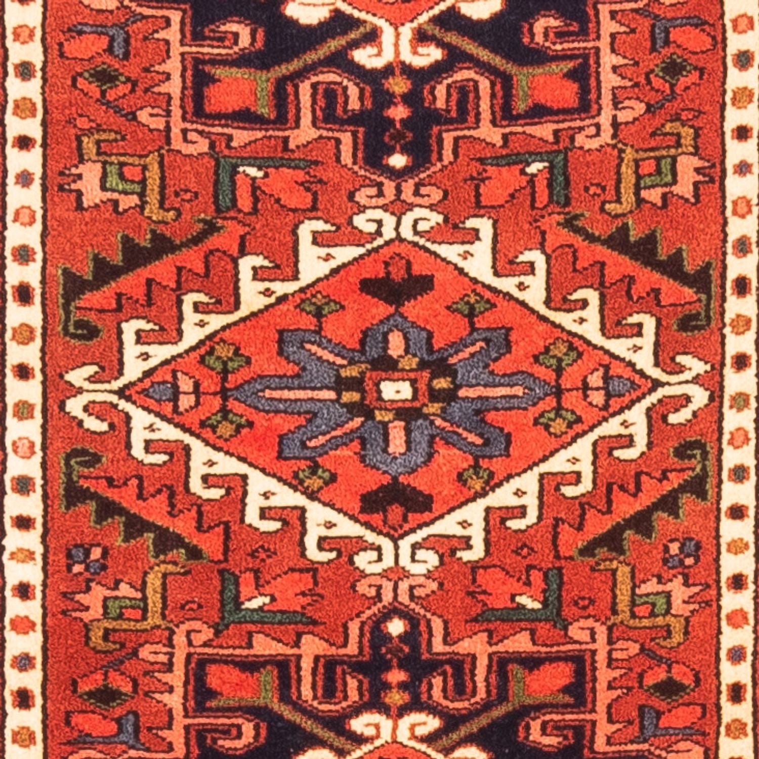 Alfombra de pasillo Alfombra persa - Nómada - 202 x 70 cm - rojo