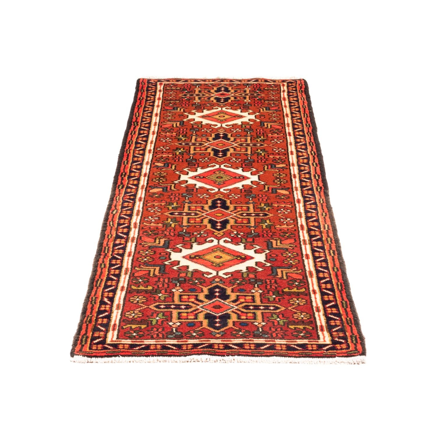 Alfombra de pasillo Alfombra persa - Nómada - 188 x 60 cm - rojo