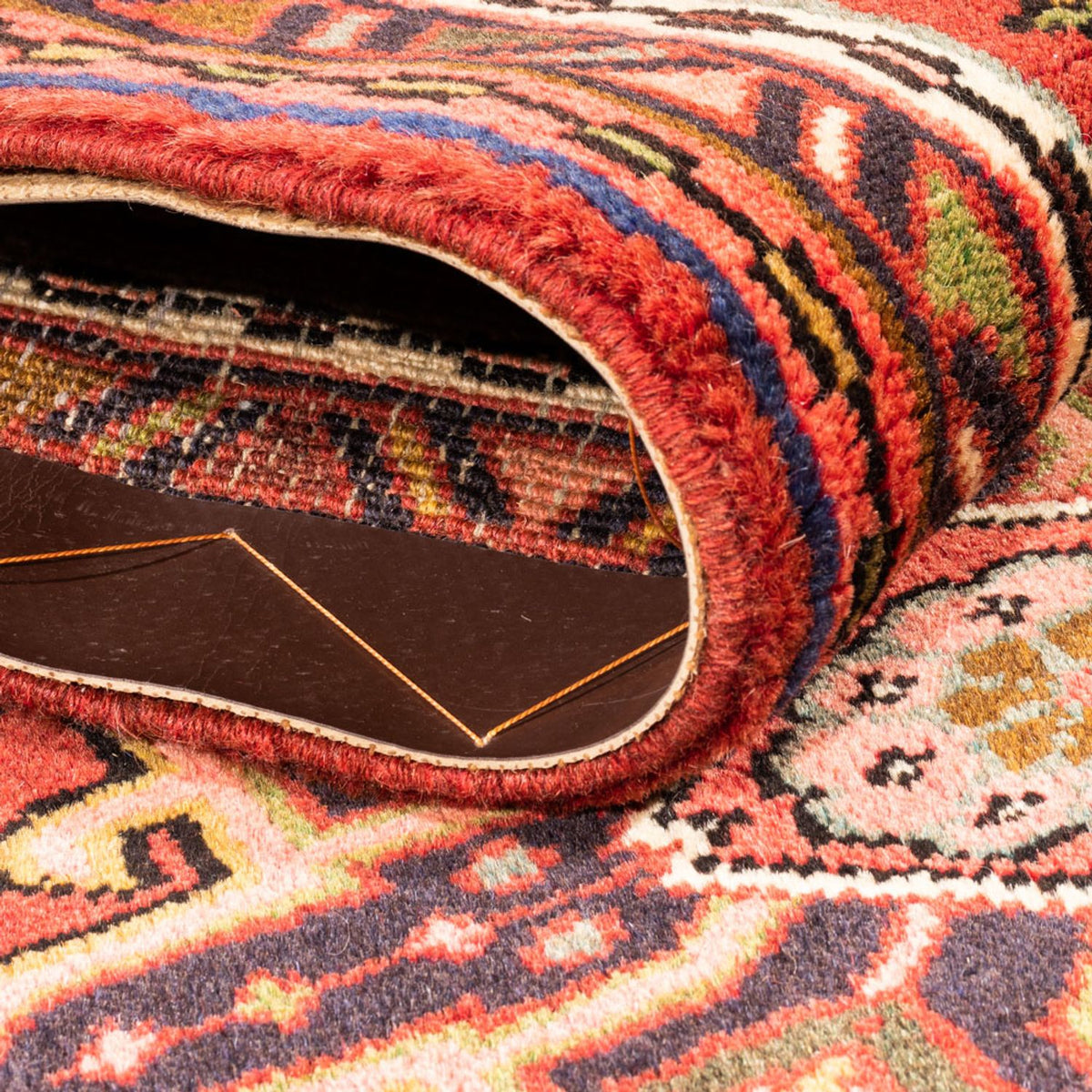 Alfombra de pasillo Alfombra persa - Nómada - 201 x 70 cm - rojo