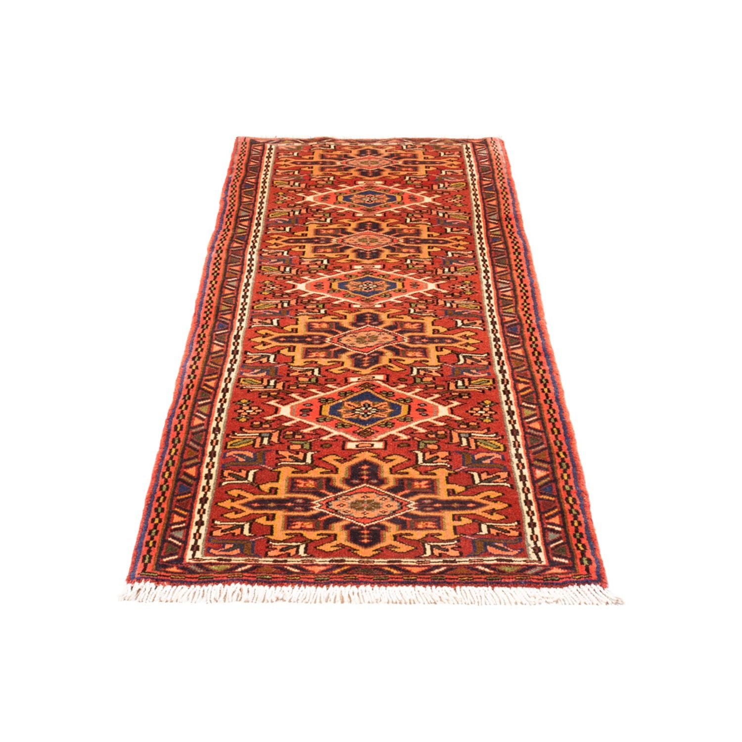 Alfombra de pasillo Alfombra persa - Nómada - 201 x 70 cm - rojo