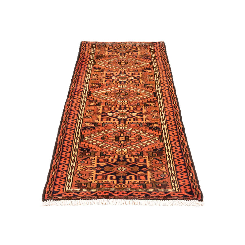 Alfombra de pasillo Alfombra persa - Nómada - 196 x 64 cm - rojo