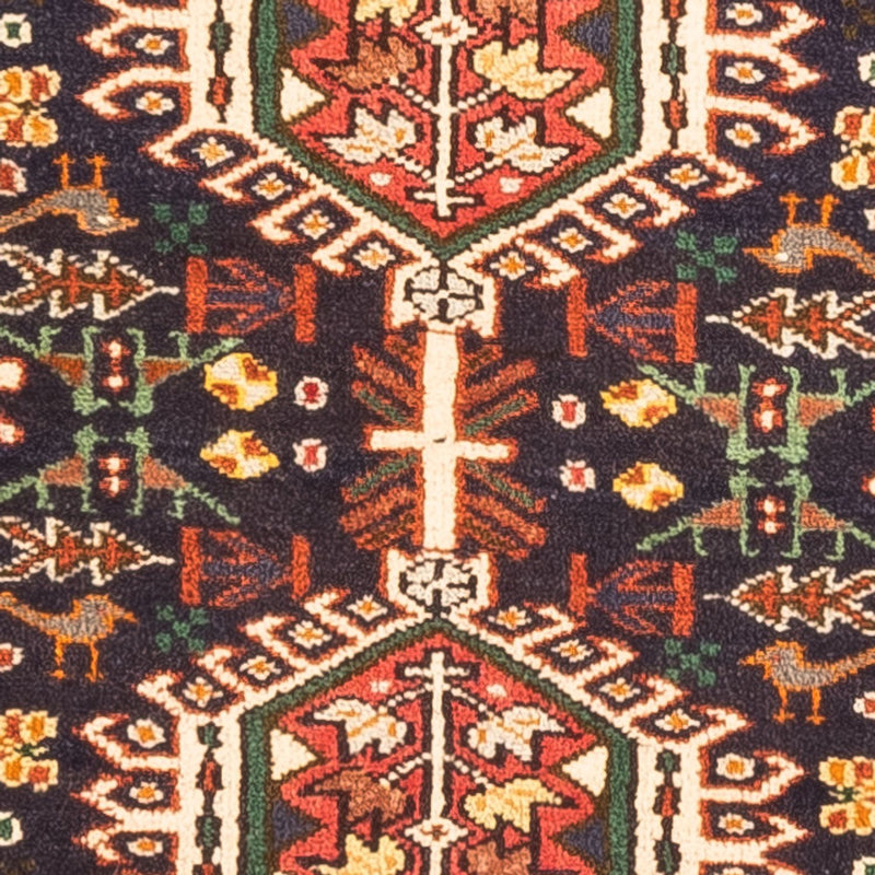 Alfombra persa - Nómada - 146 x 70 cm - azul oscuro