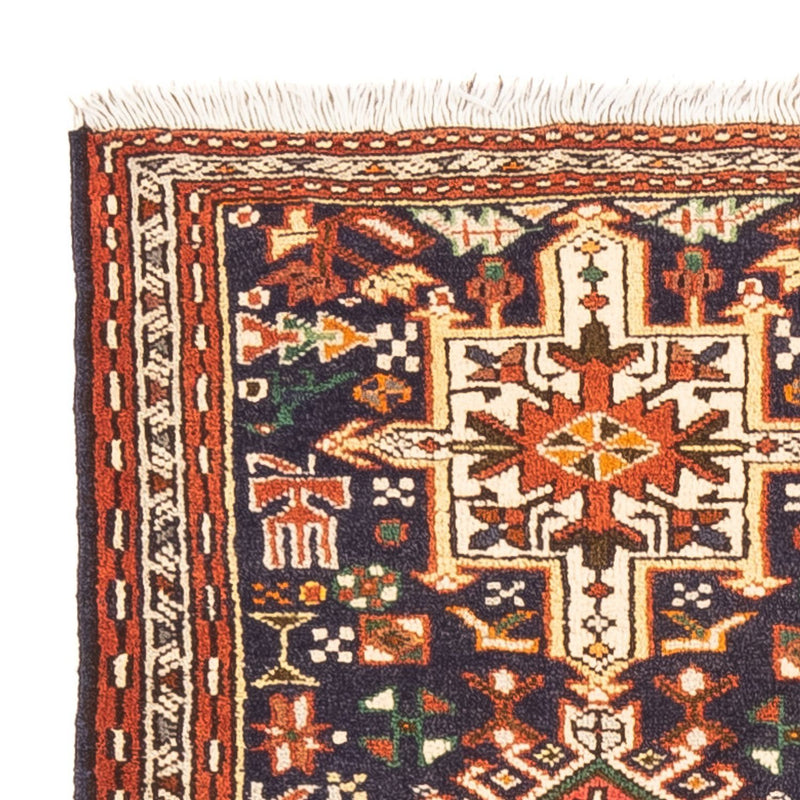Alfombra persa - Nómada - 146 x 70 cm - azul oscuro