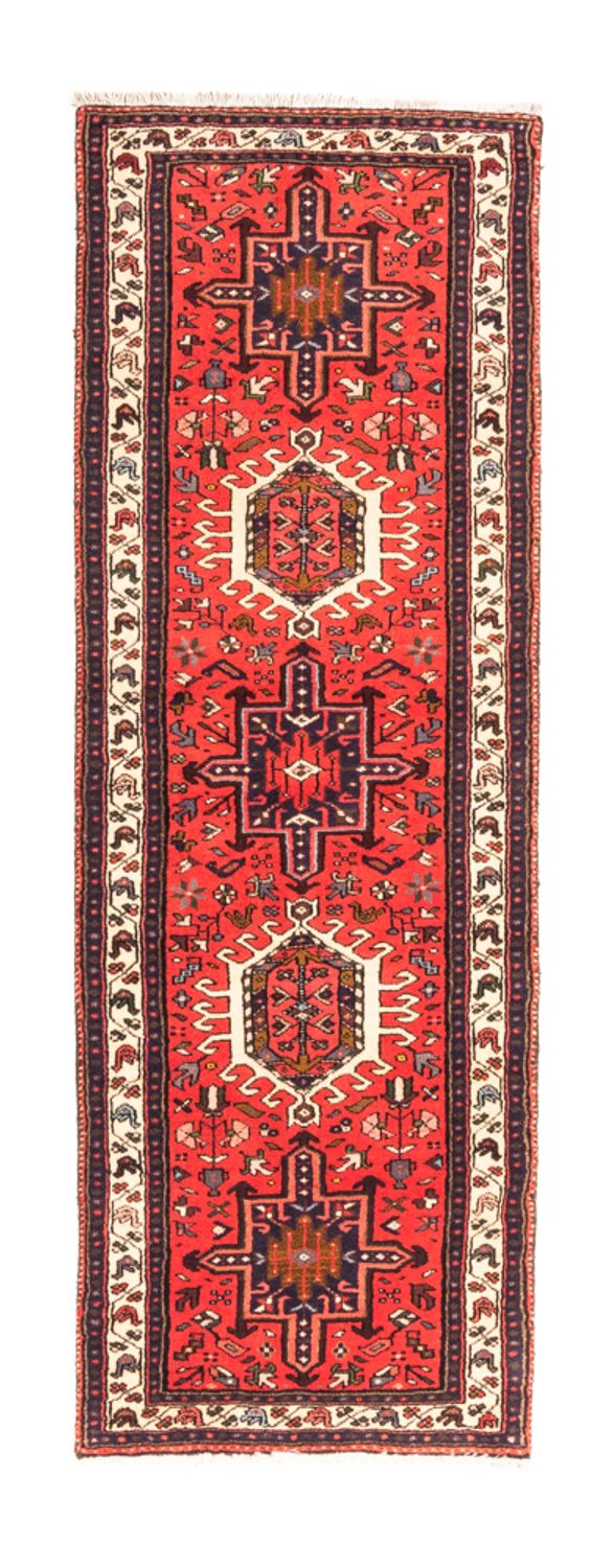 Alfombra de pasillo Alfombra persa - Nómada - 200 x 69 cm - rojo