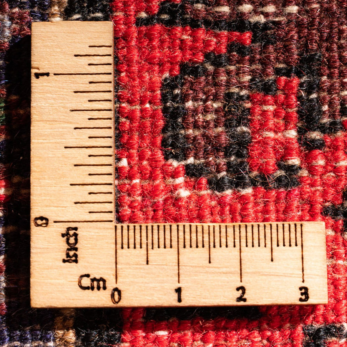 Alfombra de pasillo Alfombra persa - Nómada - 200 x 69 cm - rojo