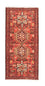 Alfombra de pasillo Alfombra persa - Nómada - 154 x 70 cm - rojo