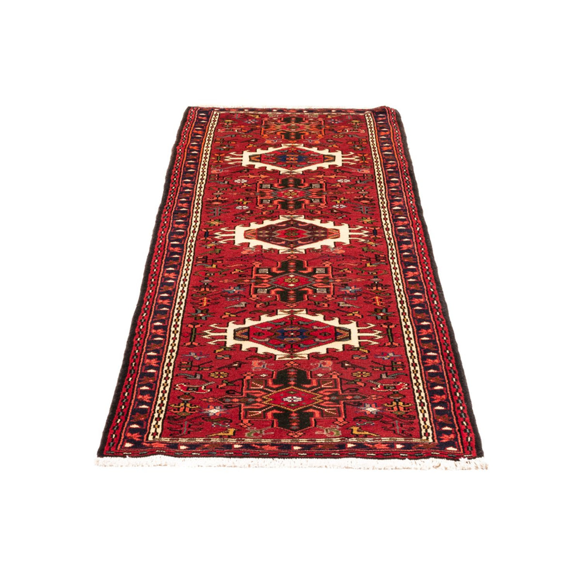 Alfombra de pasillo Alfombra persa - Nómada - 187 x 69 cm - rojo