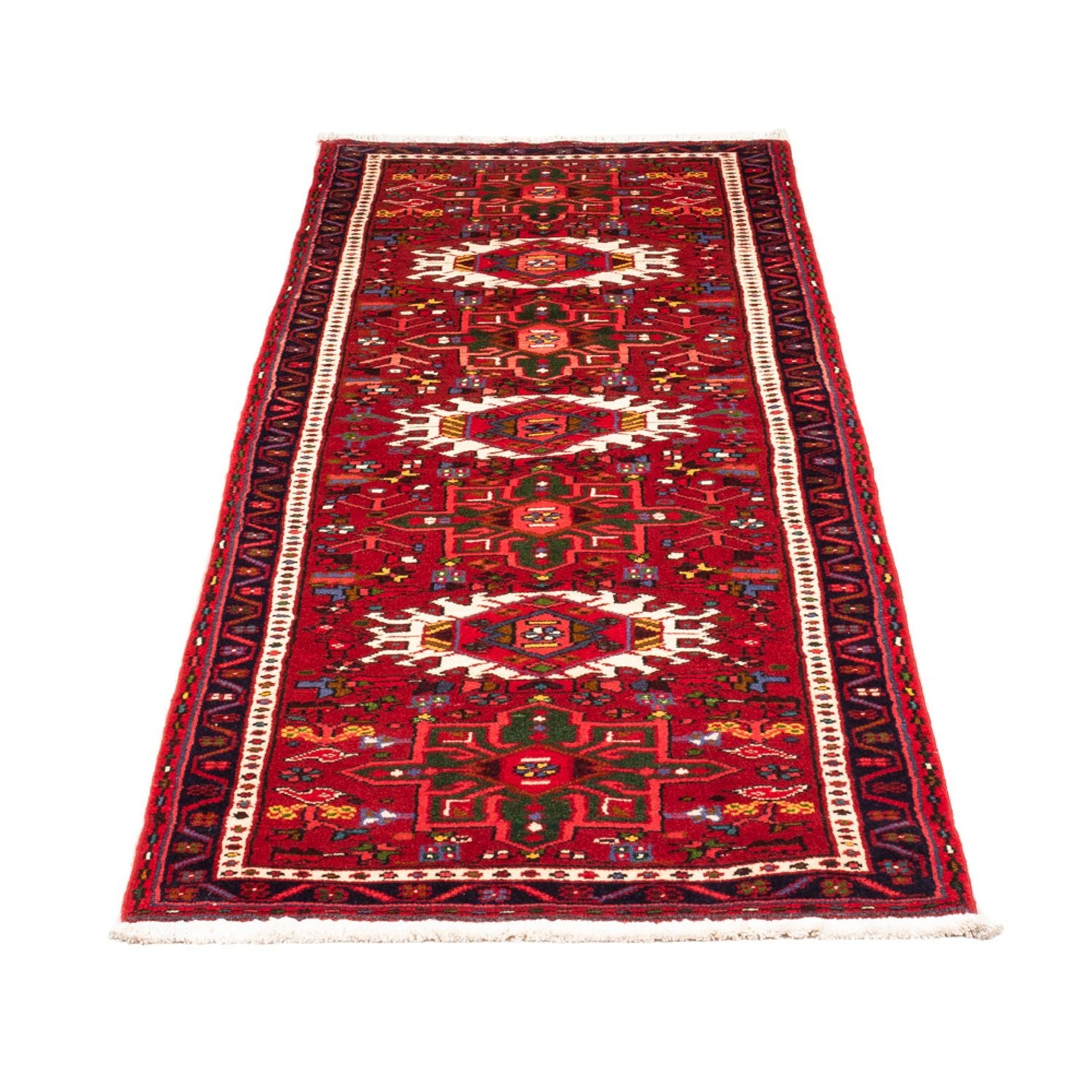 Alfombra de pasillo Alfombra persa - Nómada - 204 x 66 cm - rojo